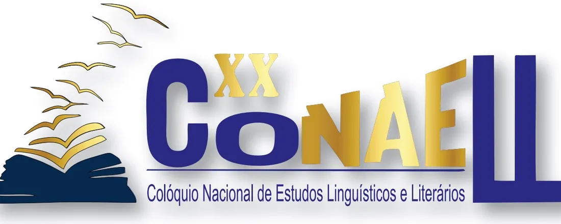 Banner do evento XX Colóquio Nacional de Estudos Linguísticos e Literários – migrações, paisagens e ambientes de trabalho em contextos pós-pandêmicos